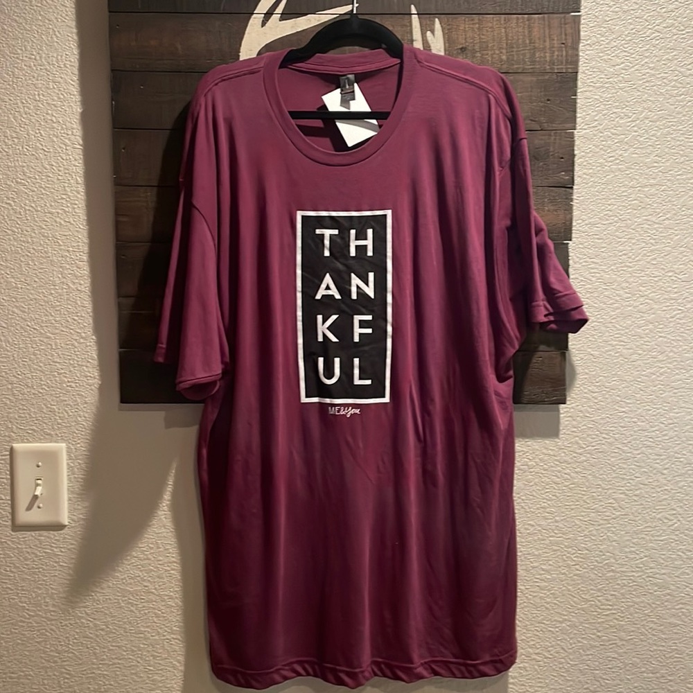 Bella canvas thankful tshirt